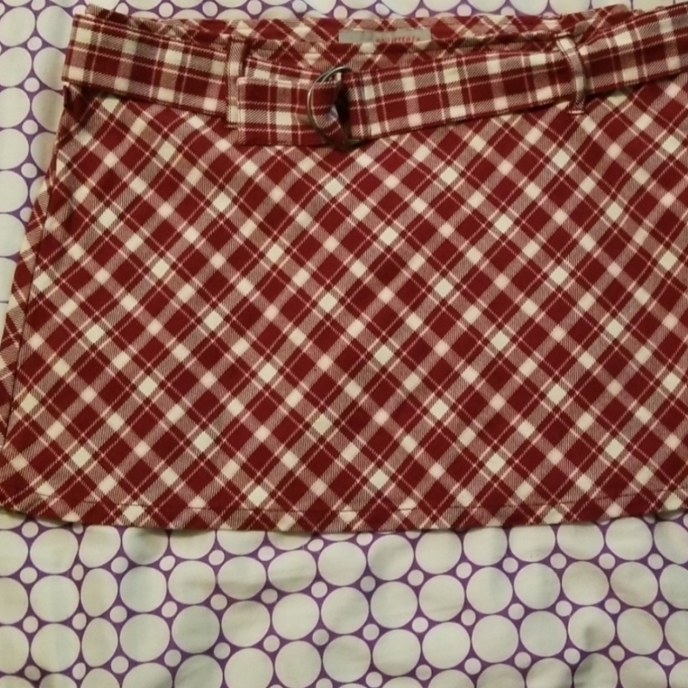 Hollister Plaid Skirt
